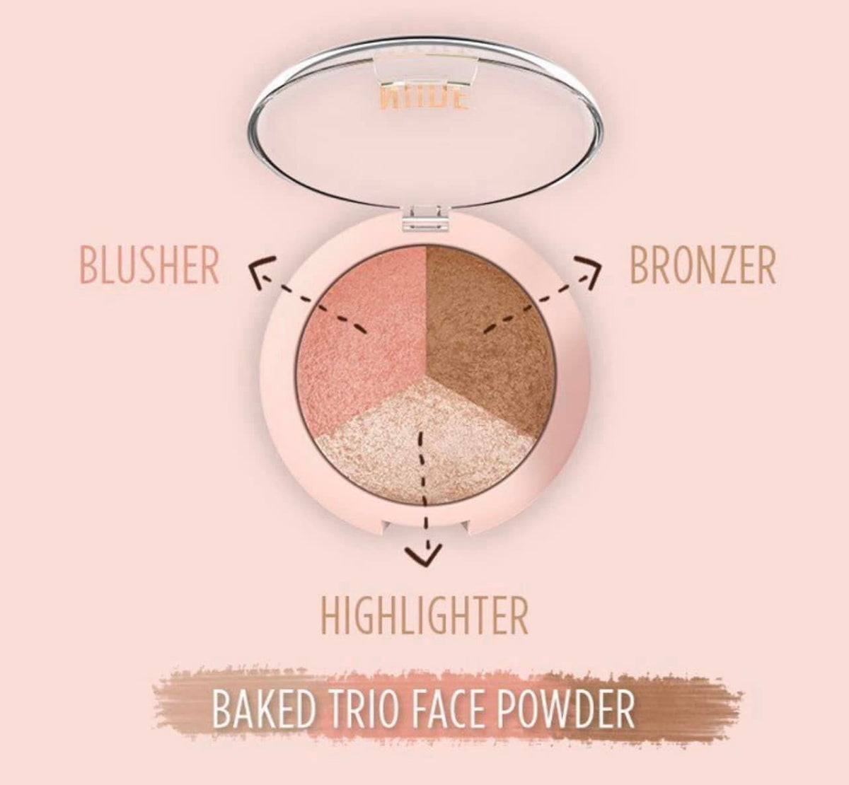 NL Baked Trio Face Powder