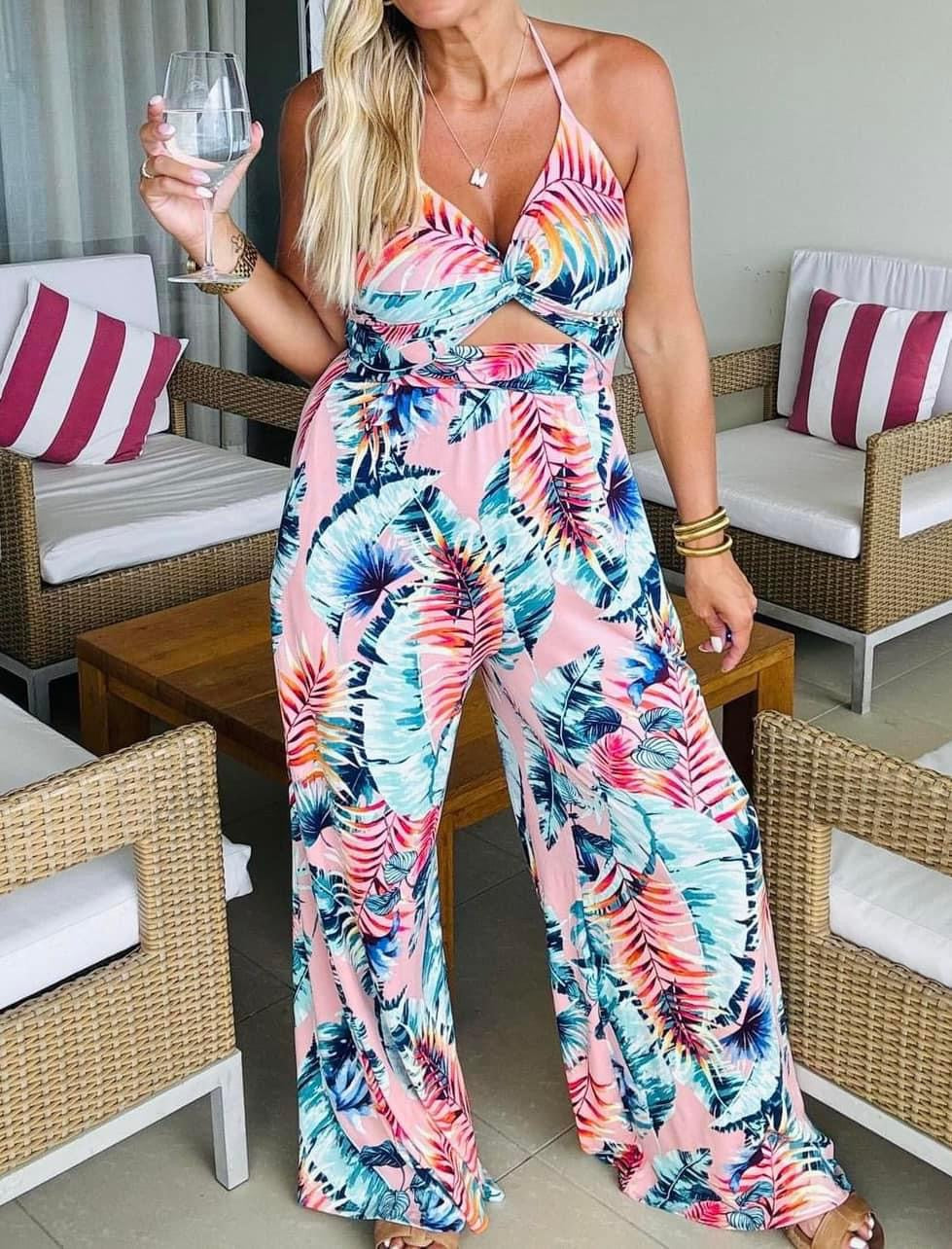 *PREORDER* Tropical Jumpsuit