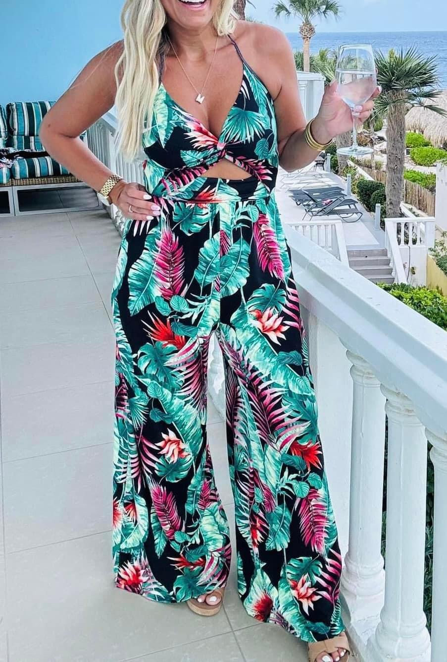 *PREORDER* Tropical Jumpsuit