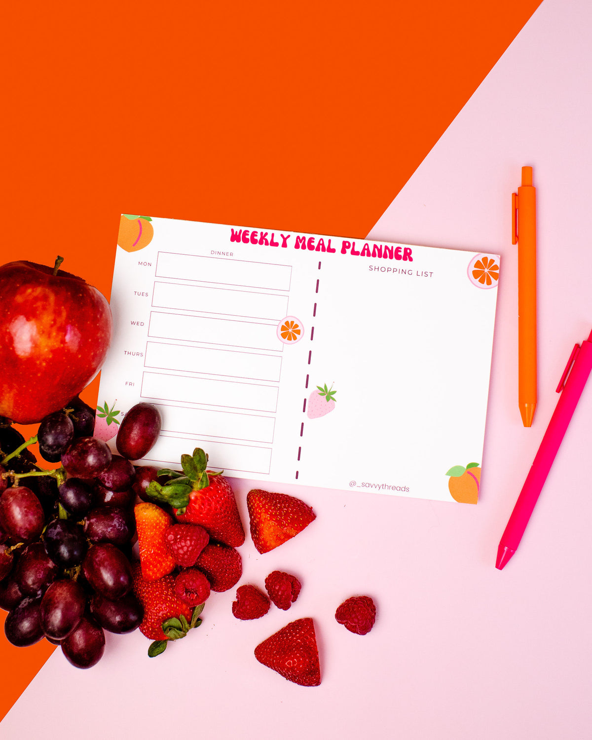 Fruity Meal Planner