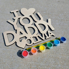 Custom Fathers Day Paint Kit