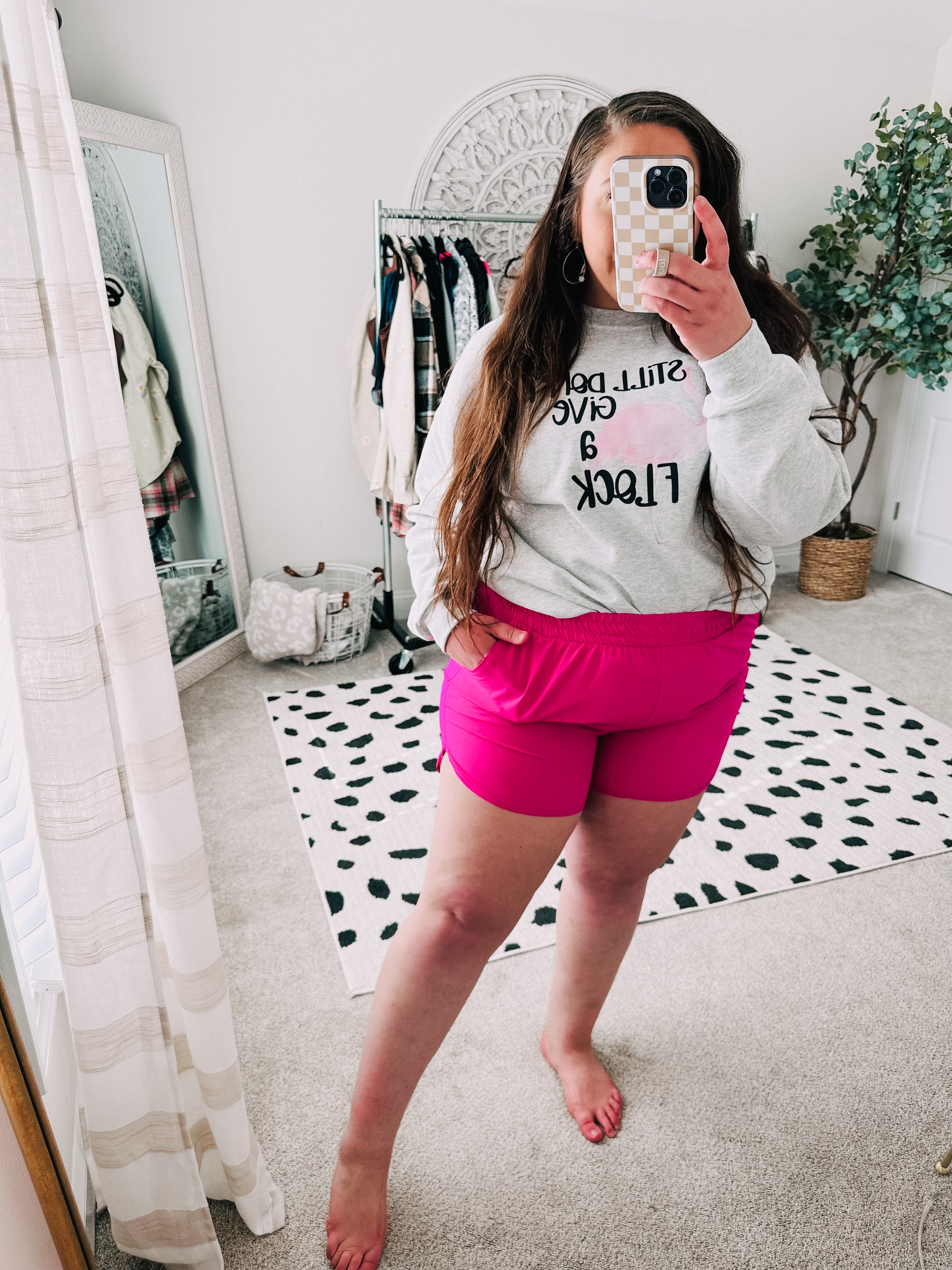 Tell Your Truth Magenta Shorts
