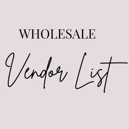 200+ Wholesale Vendors