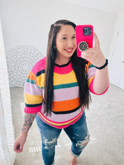 Bright Side Striped Sweater