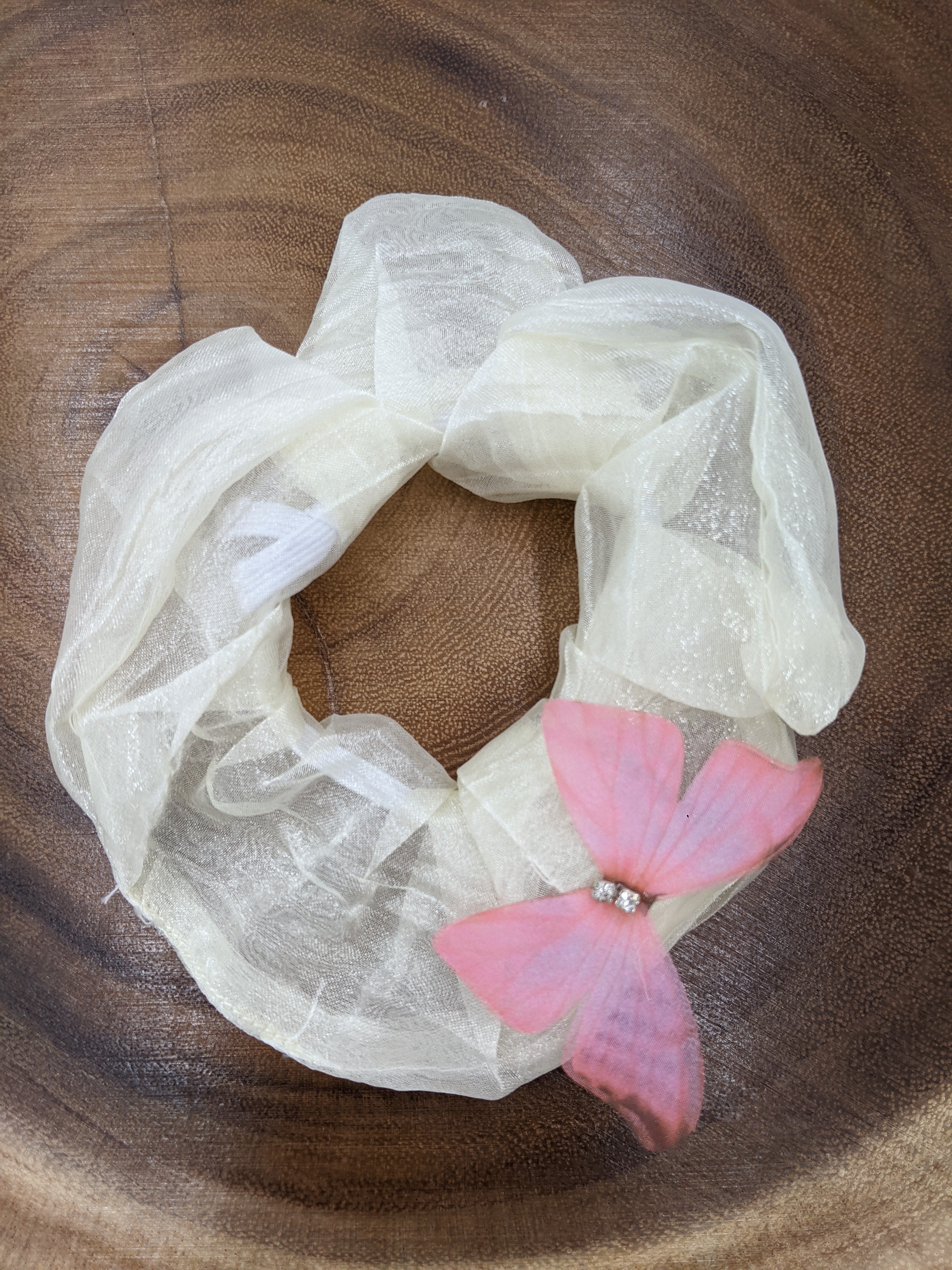 Butterfly Mesh Scrunchie