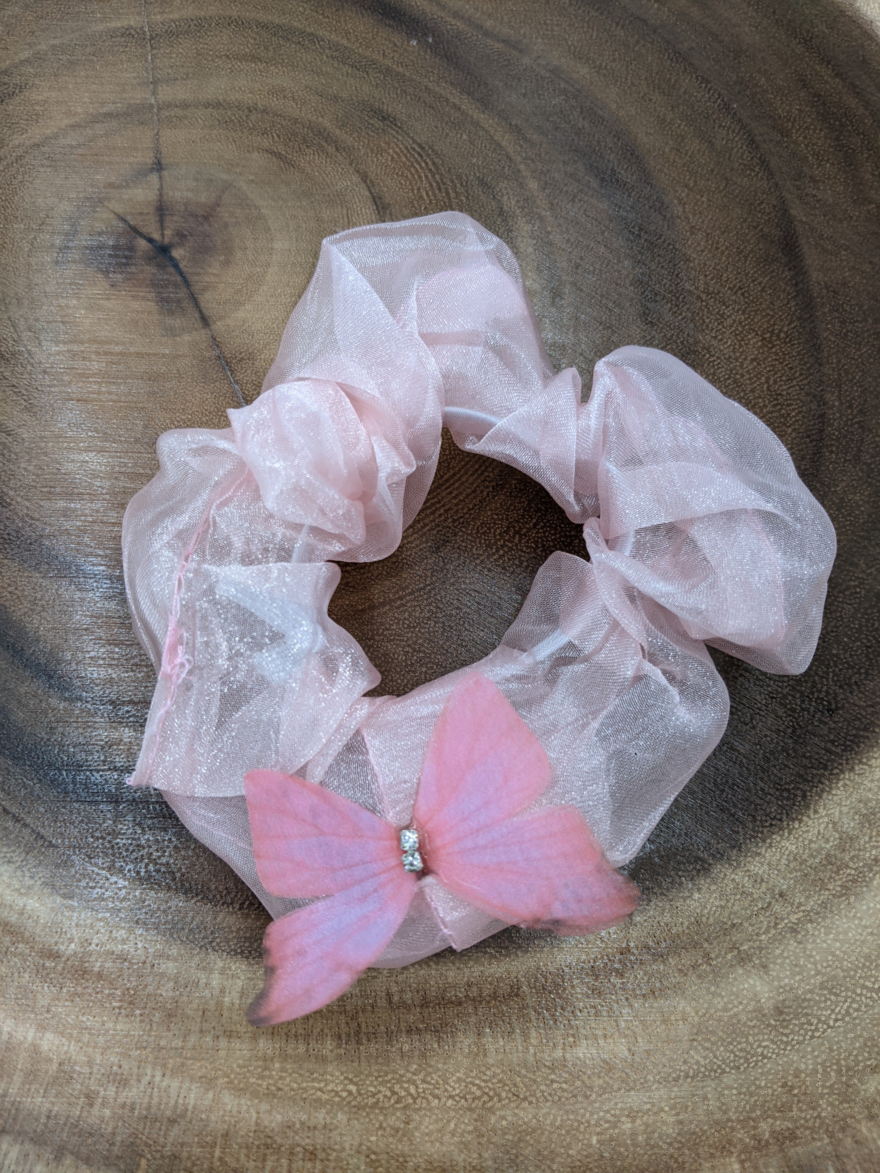 Butterfly Mesh Scrunchie