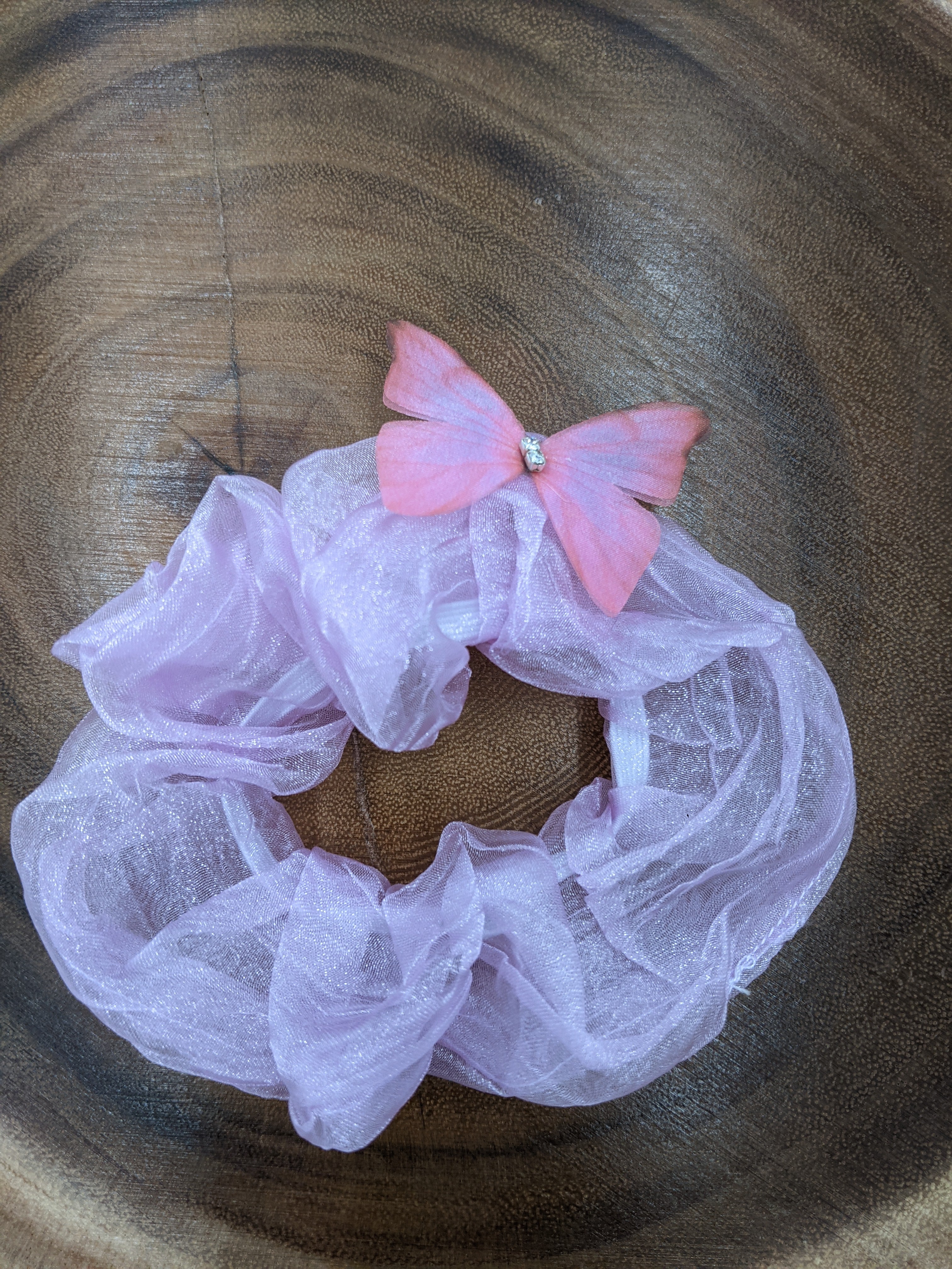 Butterfly Mesh Scrunchie